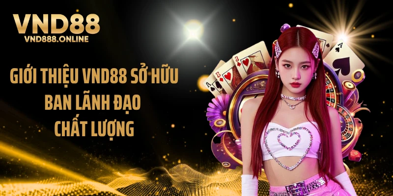 Giới thiệu VND88 sở hữu ban lãnh đạo chất lượng