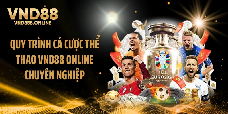 Quy trình cá cược thể thao VND88 online chuyên nghiệp