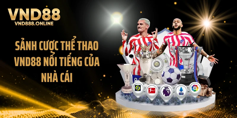 Sảnh cược thể thao VND88 nổi tiếng của nhà cái